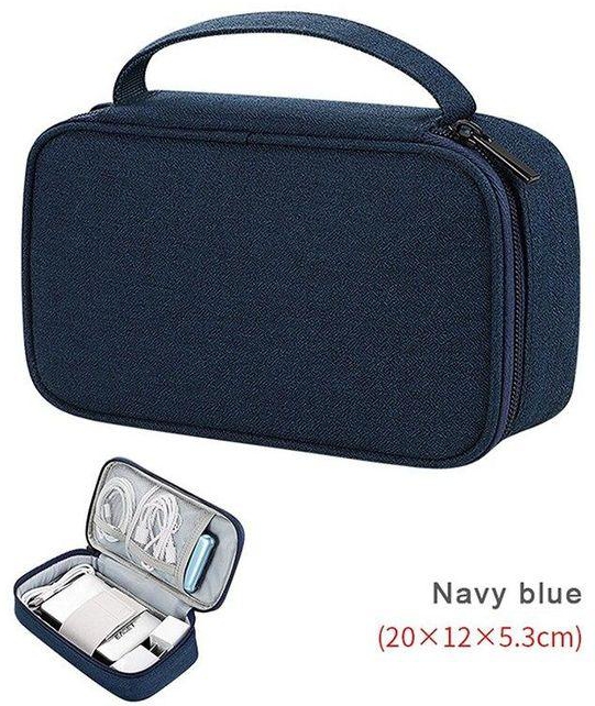 Tablet Laptop Dial Accessories Storage Bag For USB F Disk Charger Cable Organizer Mouse Phone Earphone Power Bank Pouch