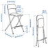 NORBERG / FRANKLIN Table and 2 chairs, white/white - IKEA