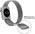 Apple Watch Band 38mm, BRG Milanese Loop, Magnetic Closure Clasp Stainless Steel Strap Bracelet - Silver (Apple Wach Not Included)