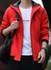 2020 new men's coat trend casual youth work jacket red