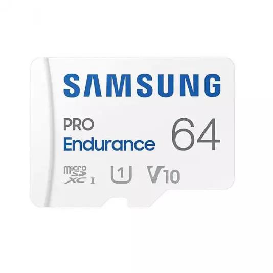 Samsung PRO Endurance/micro SDXC/64GB/100MBps/UHS-I U1/Class 10/+ Adapter | Gear-up.me