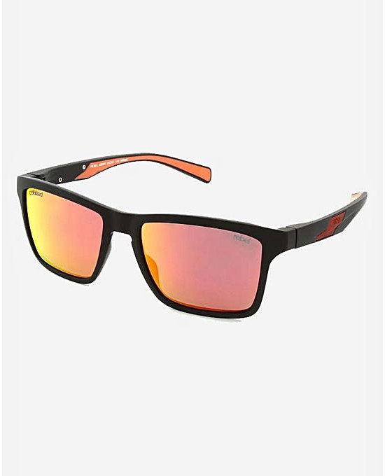 Rebel Polarized Sunglasses - Black/Orange