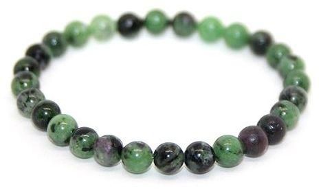 Bracelet for Women, Green Ruby Stone, 155