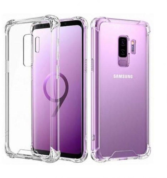 Back Defender Clear Anti Shock Case For Samsung Galaxy S9 Plus -0- CLEAR