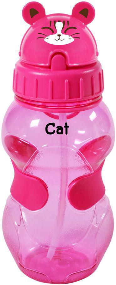 Pioneer PNP3423 Water Flask Cat Pink 350 Ml - 2724289893181