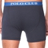 Santa Monica M608106C 2-Pack Cotton Rich Boxer Shorts for Men - XL, Port/Grey
