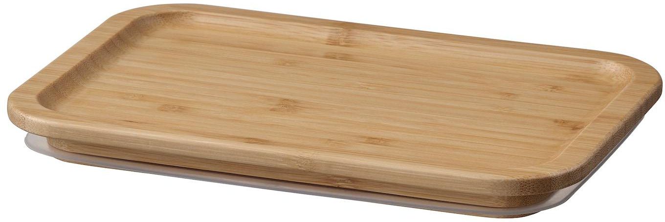 IKEA 365+ Lid - rectangular/bamboo