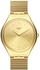 ساعة رسمية من سواتش للرجال، سوار ستانلس ستيل - SYXG100GG