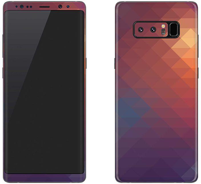 Vinyl Skin Decal For Samsung Galaxy Note 8 Copper Prism