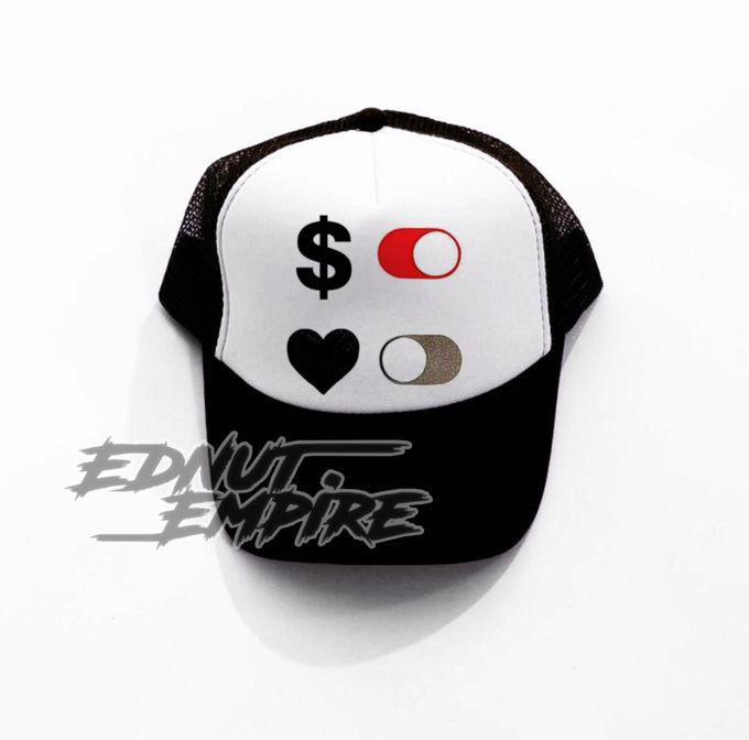 Money Mood Black And White Trucker Hats