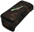 Large Capacity Camouflage Double Zippered Fabric Pencil Case