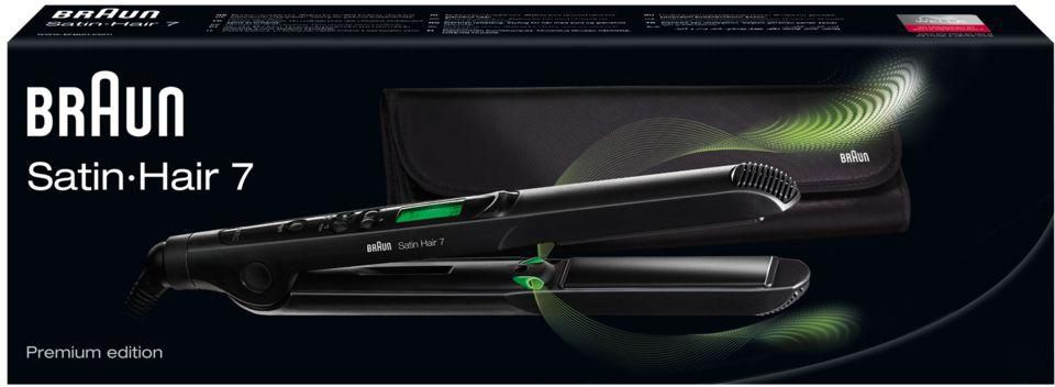 Braun Satin Hair 7 ST730 Hair Straightener With IONTEC Technology + Pouch  price from souq in Saudi Arabia - Yaoota!