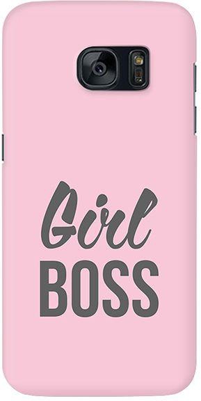 Stylizedd Samsung Galaxy Note 7 Slim Snap case cover Matte Finish - Girl Boss (Pink)