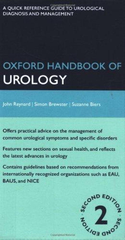Oxford University Press Oxford Handbook of Urology ,Ed. :2