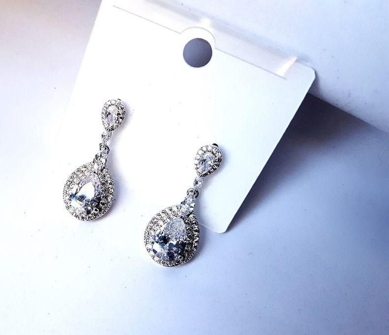 Fashion Silver Coated Earring Loops Baby Earrings