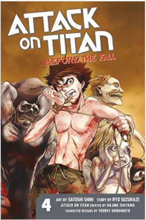 Attack On Titan 4: Before The Fall Paperback