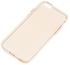 FSGS Golden Baseus Ultrathin TPU Material Transparent Back Cover Case For IPhone 6 - 4.7 Inches 73438