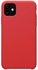 غطاء حماية واق لهاتف أبل آيفون 11 أحمر