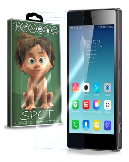 Spot Real Glass Screen Protector For Lenovo Vibe Shot - Clear