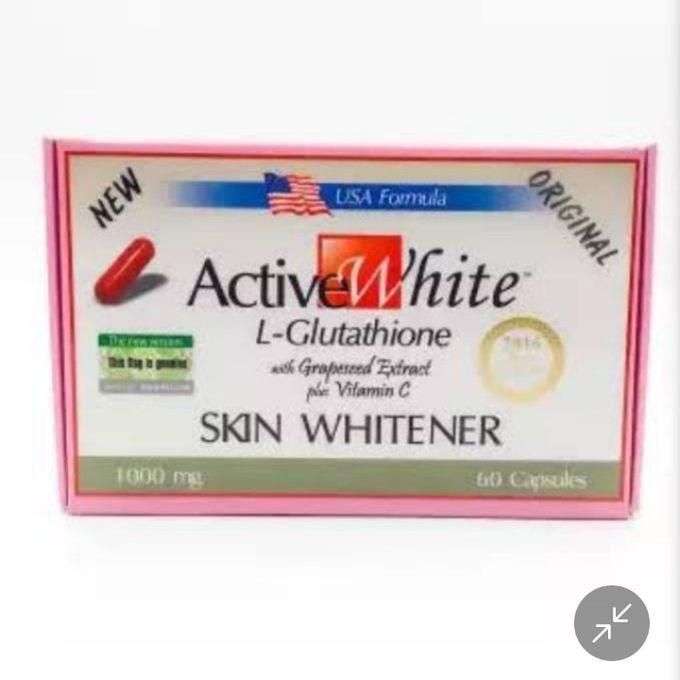 Active White L- Glutathione With Grapeseed Extract Plus Vitamin C