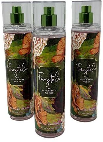 Bath & Body Works Fairytale - Value Pack Lot of 3 Fine Fragrance Mist. - Full Size