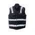 Security Vest With Reflectors - Black