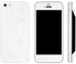 Slickwraps Glitter White Wraps for Apple iPhone 5C
