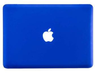 Rubberized Laptop Case Cover For Apple MacBook Pro Blue
