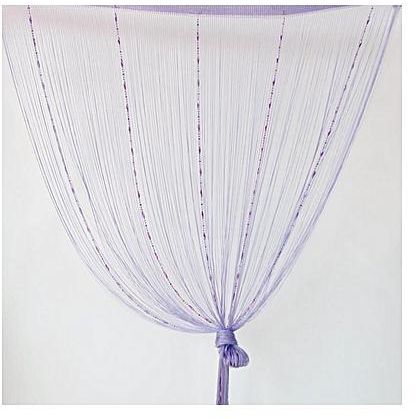 Magideal Purple Beads Decoration String, Purple Beaded Door Curtains
