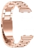 Universal 20/22mm Stainless Steel Smart Watch-Rose Golden