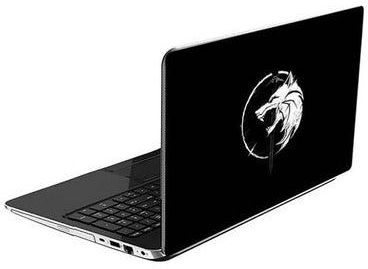 Printed Laptop Skin For Laptops-217 Black/White