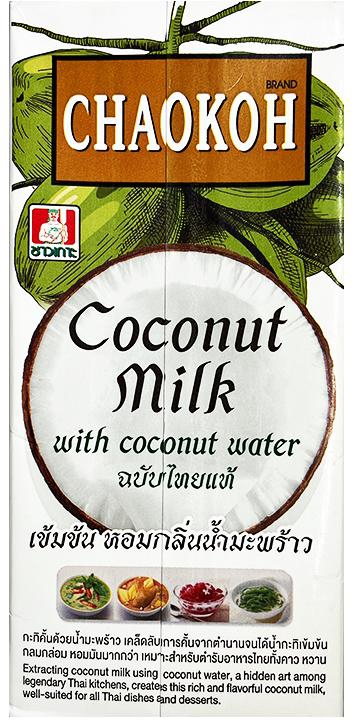Chaokoh Coconut Milk with Coconut Water - 1 L