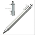 Multifunctional Gel Ink Pen Vernier Caliper Stationery Ballpoint Pen - Silver