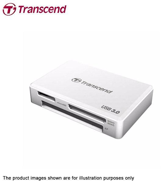 Transcend All In One USB 3.0 Card Reader - TS-RDF8W (White)