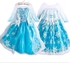 Luxury Disney Frozen Dress Elsa & Anna for Girls Princess Cosplay Dresses- 4-5 years Old
