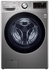 LG Front Load Washer 15kg, Steam, Wi-Fi, Steel - WF1510XMT