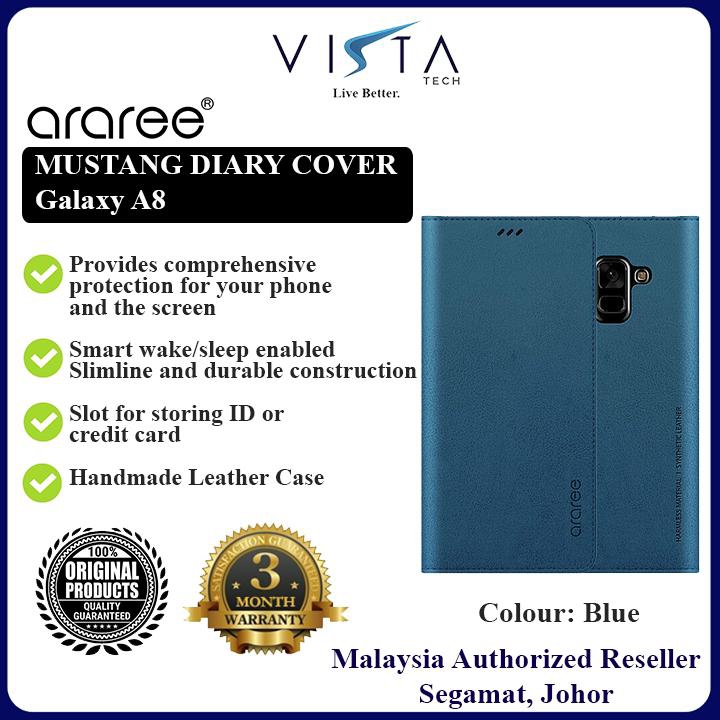 Raree A8 Mustang Diary Cover (Blue)
