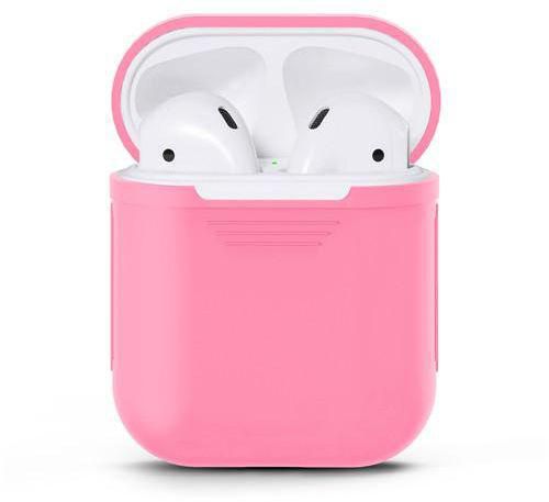 AirPods Case Protective Silicone Cover and Skin for Apple Airpods Charging Case(Pink)