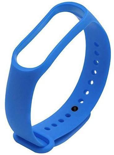 Monochrome Strap Environmental Protection TPU Millet Bracelet, Blue