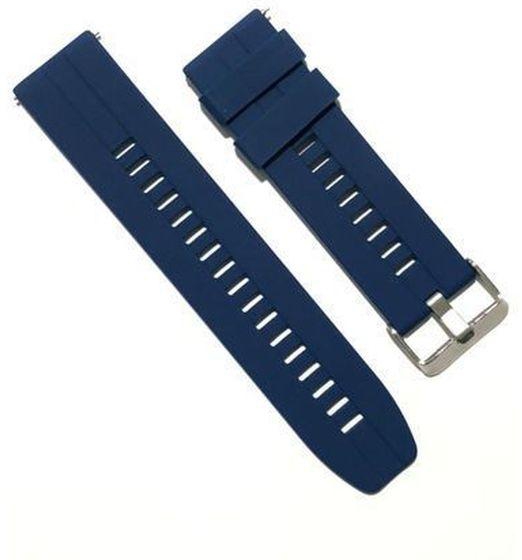 Replacement Silicone Strap 22mm Watchband For Xiaomi Watch Color Sport Color 2 S1 Active/ Huami Amazfit GTR 47mm GTR 3 Pro- Blue