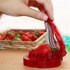WS Hot Red Fruit Strawberry Cutter Splitter Sarah Cake Tool - Flame