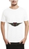Ibrand H526 Unisex Printed T-Shirt - White, 2 X Large