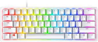 Razer Huntsman Mini 60% Mechanical Gaming Keyboard (Mercury White)