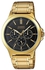 Casio MTP-V300G-1AUDF Stainless Steel Watch - Gold