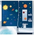 ملصق جداري بتصميم الفضاء والمجرات والكواكب متعدد الألوان 90x30Ø³Ù†ØªÙŠÙ…ØªØ±
