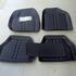 Car Foot Mat / Floor Mat/Carpet Leather Universal- Black