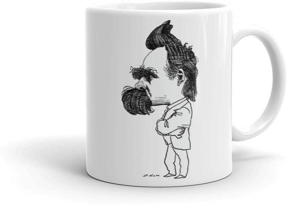 Nietzsche Mug - White