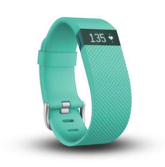 Fitbit Charge HR Heart Rate +Activity Wristband - Large Teal