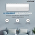 KROME 1.5 Ton Split Air Conditioner White - KR-AR18TT3