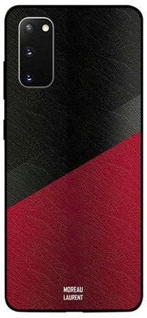 Skin Case Cover -for Samsung Galaxy S20 Black/Red Black/Red